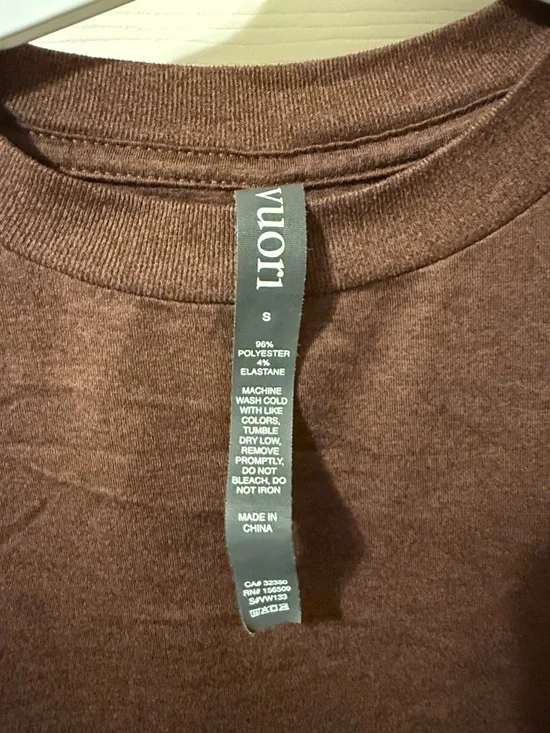 Vuori Brown Crewneck Tee - Picture 3 of 3